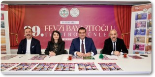 29. FEVZİ BAYAZITOĞLU TİYATRO GÜNLERİ BAŞLIYOR